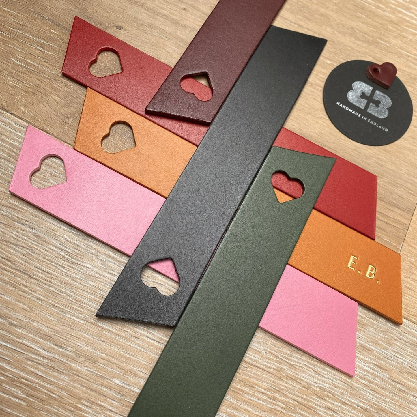 Personalised Heart Bookmark