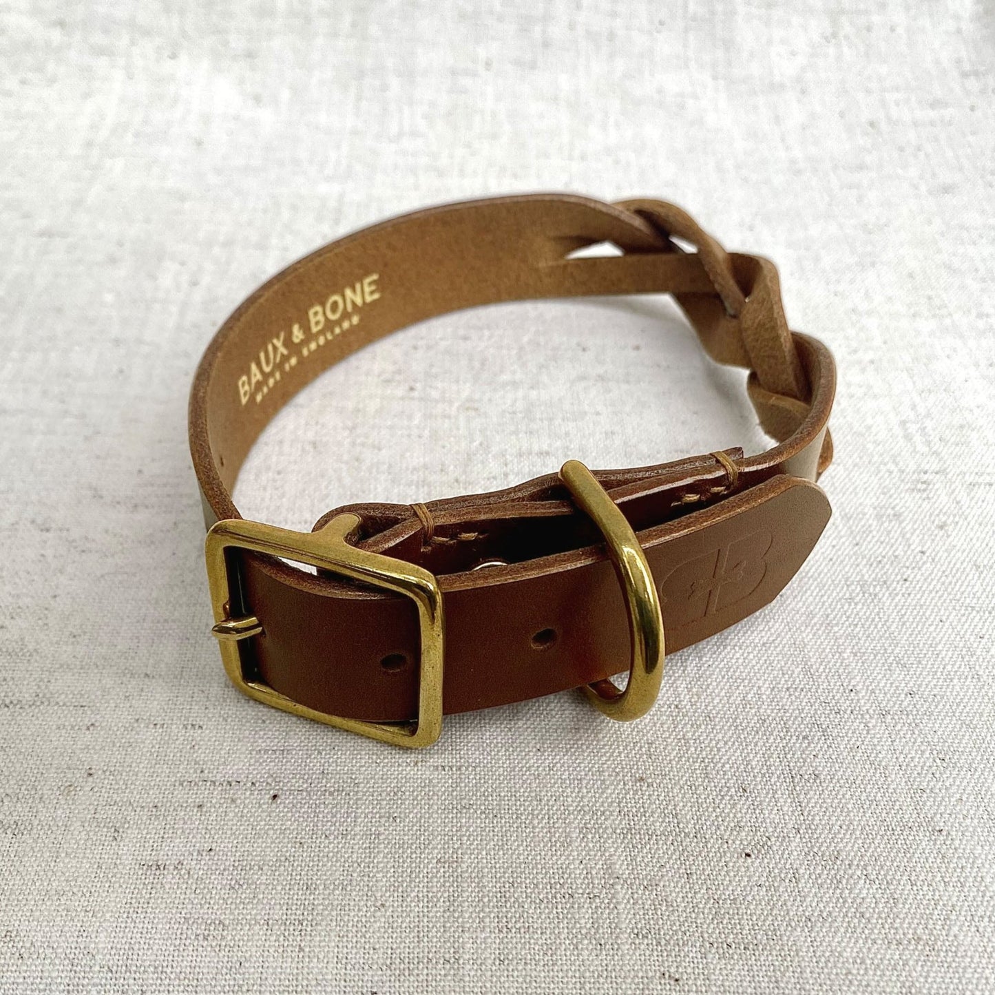 Plaited Dog Collar