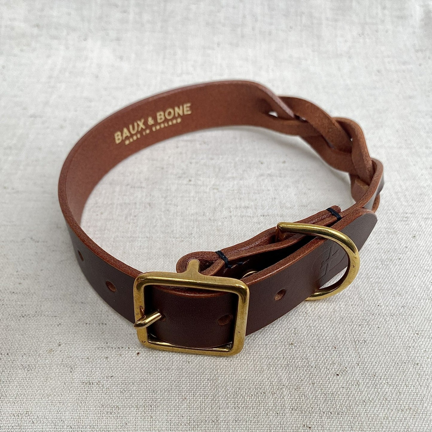 Plaited Dog Collar