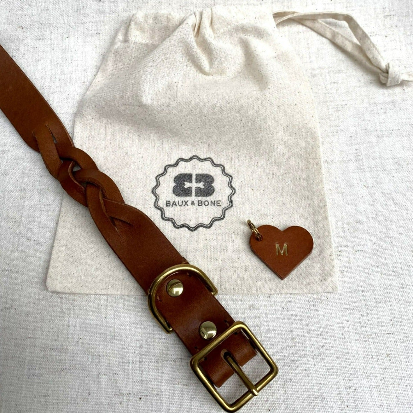 Plaited Dog Collar