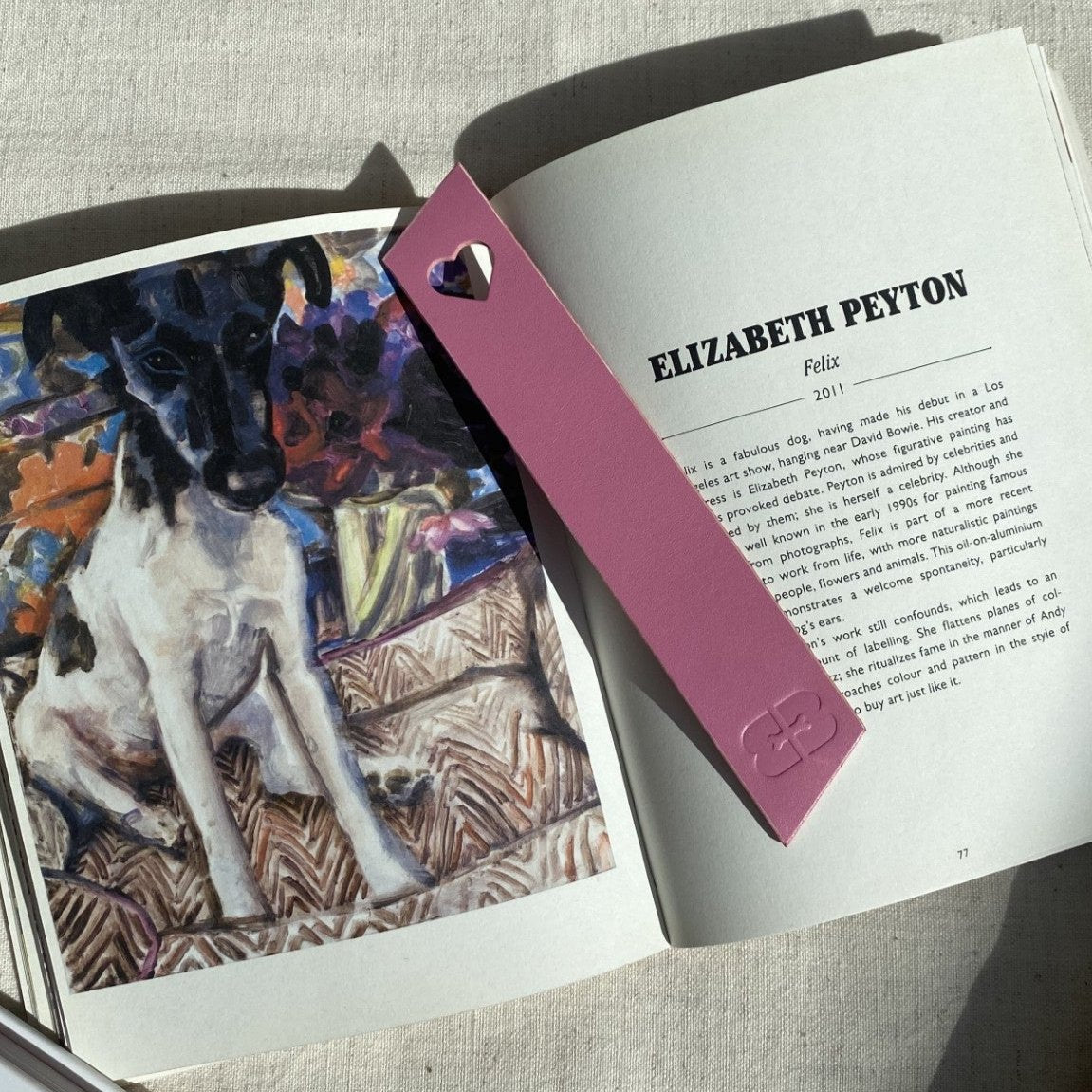 BB Heart Bookmark